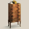 Cassettiera Stile Classico in Legno Noce di Lusso Made in Italy - Elegant