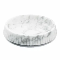 Centrotavola di Design in Marmo Bianco di Carrara Made in Italy - Bryan
