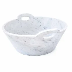 Cestello in Marmo Bianco di Carrara di Design di Lusso Italiano - Tinozzo