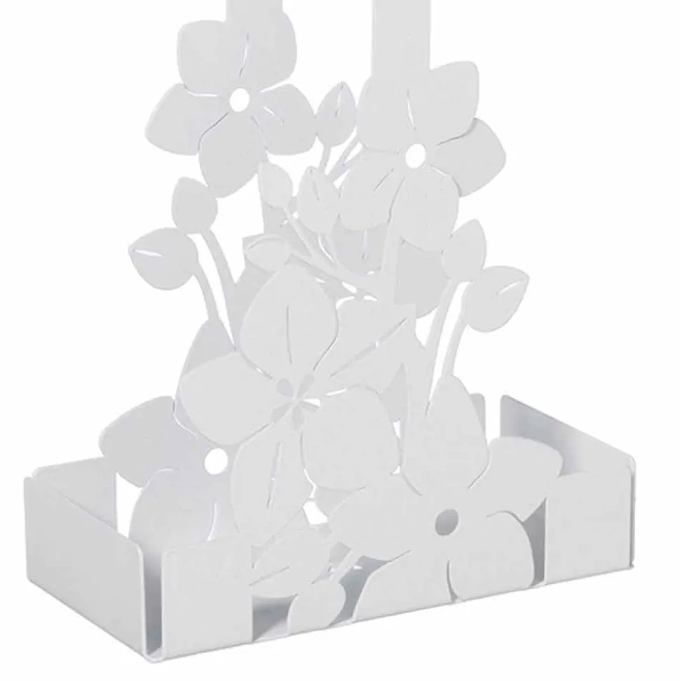Cestello Portabicchieri Floreale di Design Moderno in Ferro Made Italy – Marken