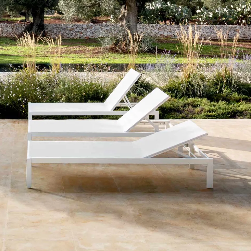 Chaise Longue da Giardino con o senza Materassino di Alta Qualità - Filomenalet