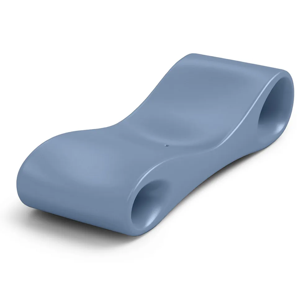 Chaise Longue da Giardino in Polietilene Colorato Made in Italy - Flores