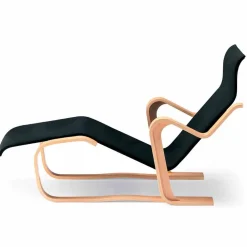 Chaise Longue in Legno con Seduta in Cotone Made in Italy - Formentera
