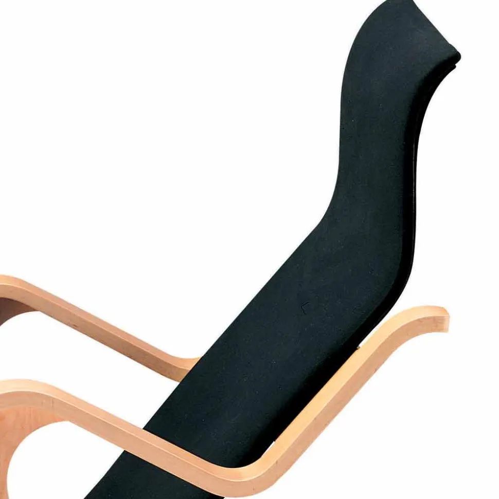 Chaise Longue in Legno con Seduta in Cotone Made in Italy - Formentera