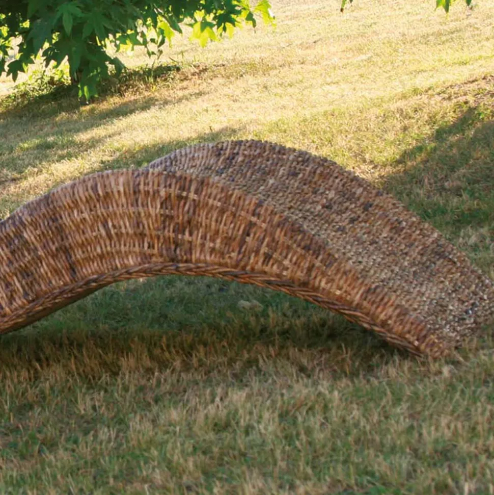 Chaise Longue per Esterno in Intreccio di Banano con Poggiatesta - Jolanda