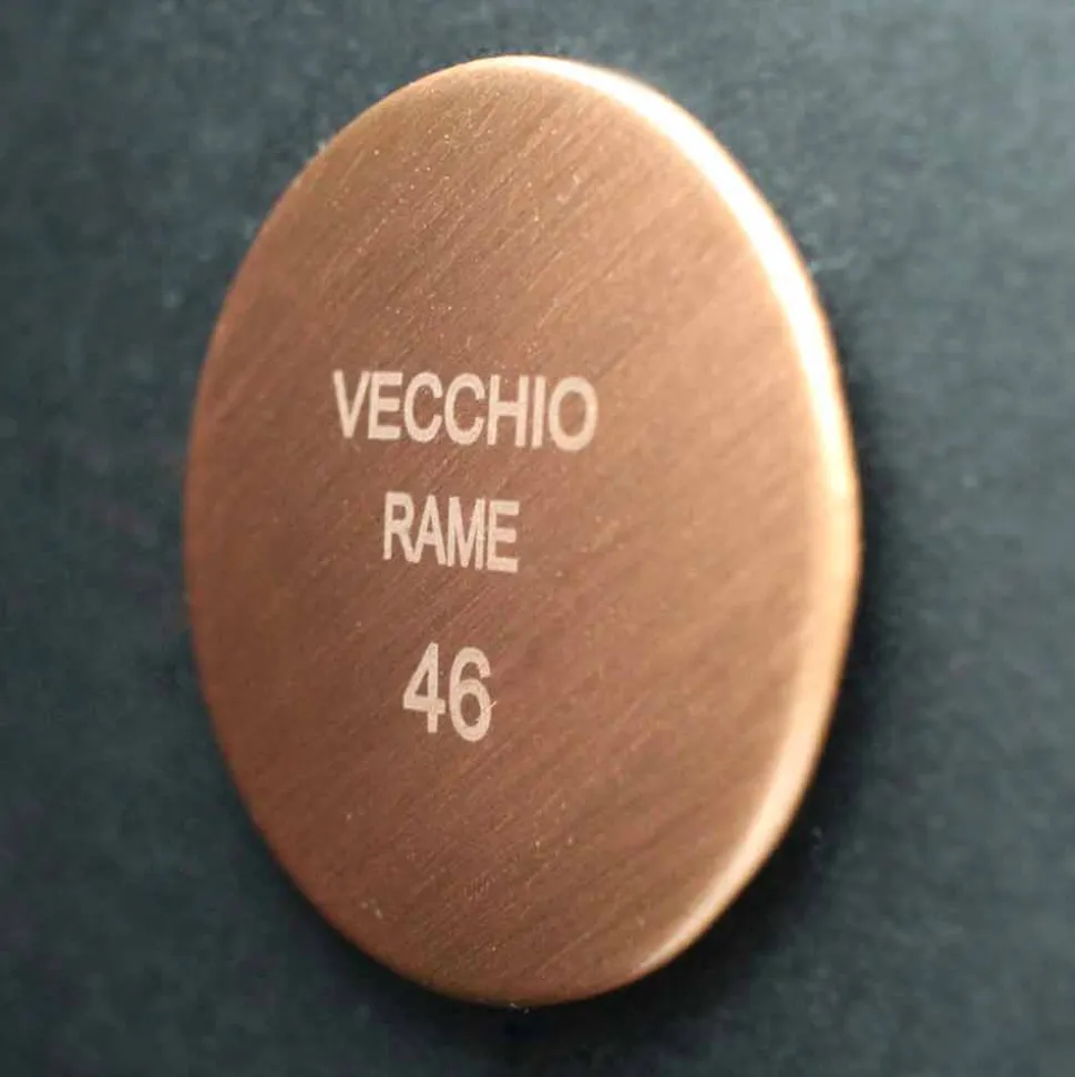 Colonna Doccia Classica in Ottone con Soffione Rotondo Made in Italy - Yari