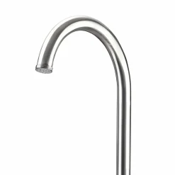Colonna Doccia da Giardino in Acciaio Inox con Doccetta Made in Italy - Marlen