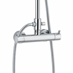 Colonna Doccia di Lusso in Ottone Finitura Cromata Made in Italy - Gallo