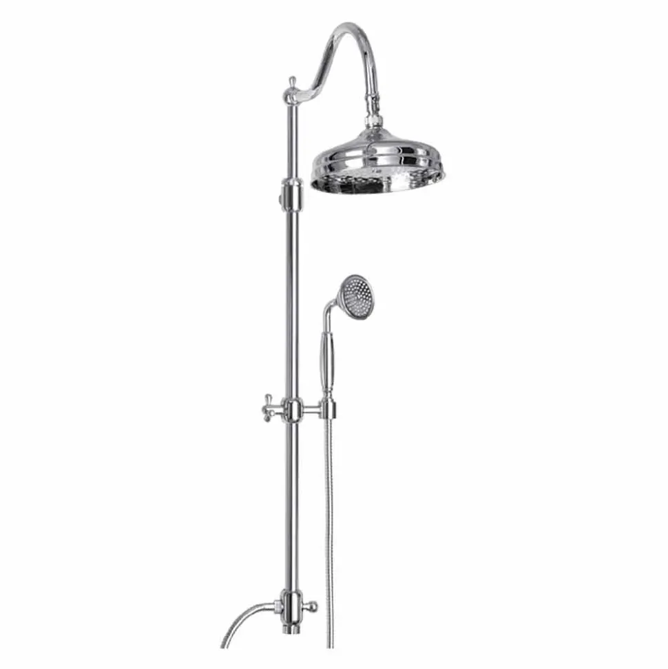 Colonna Doccia in Ottone Senza Miscelatore Design Classico Made in Italy - Yunda