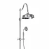 Colonna Doccia Orientabile in Ottone con Gruppo Vasca Made in Italy - Fedrio
