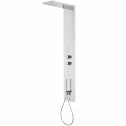 Colonna Doccia Pannello in Acciaio con Soffione a Pioggia Made in Italy - Sailor