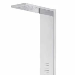 Colonna Doccia Pannello in Acciaio con Soffione a Pioggia Made in Italy - Sailor