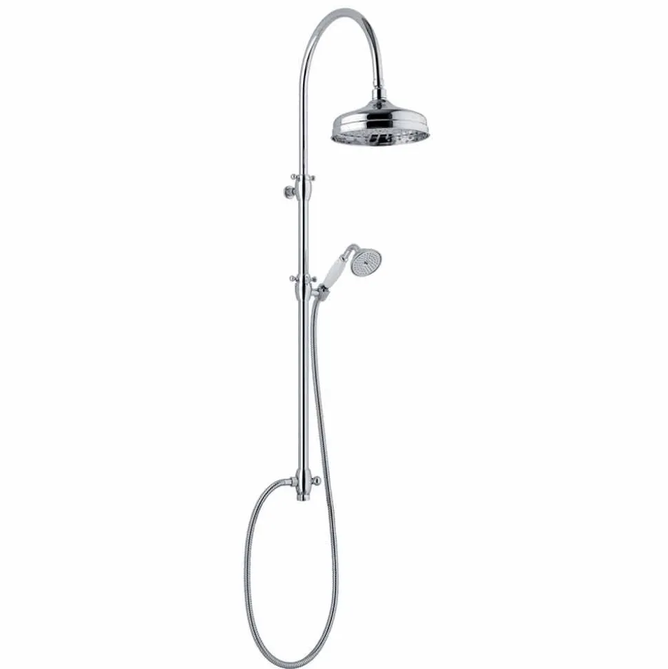 Colonna Doccia Telescopica in Ottone Design Classico Made in Italy - Nesto