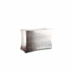 Comò a 3 cassetti in MDF design moderno, made in Italy, Isidoro