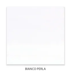 Comò con 3 Cassetti in Listellare di Tiglio Bianco Perla Made in Italy - Babaevo
