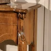 Comodino 2 Cassetti Classico in Legno Noce Bassano Made in Italy - Commodo