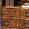 Comodino Classico in Legno di Noce con Cassetti Made in Italy - Elegant