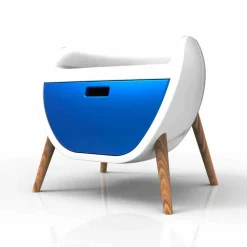 Comodino Moderno Design Gauche Made in Italy