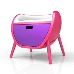 Comodino Moderno Design Gauche Made in Italy