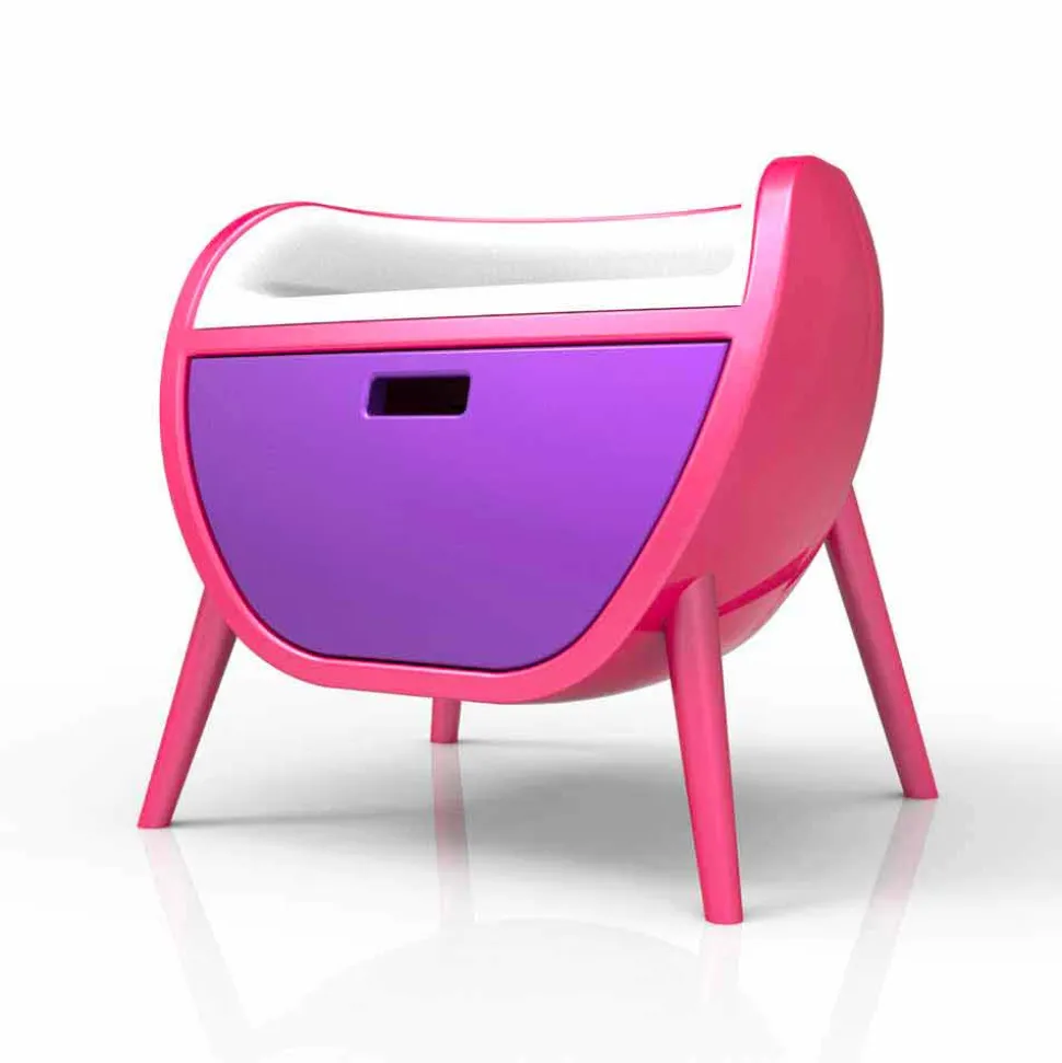 Comodino Moderno Design Gauche Made in Italy