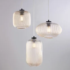 Complemento Luminoso di Design in Vetro e Metallo Made in Italy - Tucana