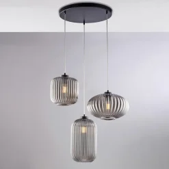 Complemento Luminoso di Design in Vetro e Metallo Made in Italy - Tucana