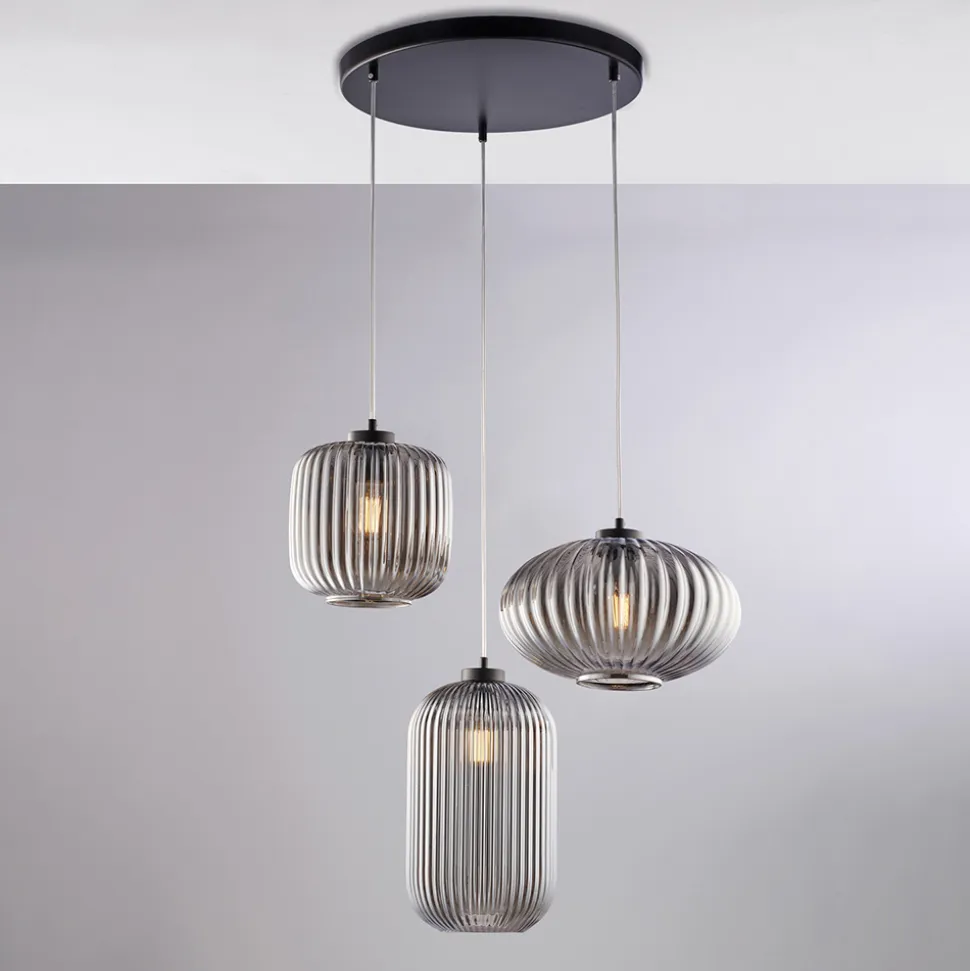 Complemento Luminoso di Design in Vetro e Metallo Made in Italy - Tucana