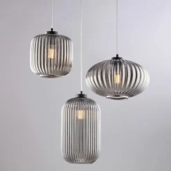 Complemento Luminoso di Design in Vetro e Metallo Made in Italy - Tucana