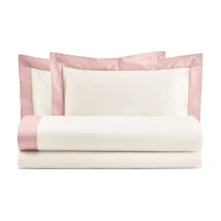 Completo Letto Matrimoniale in 100% Cotone e 10% Raso di Cotone - Dettaglio