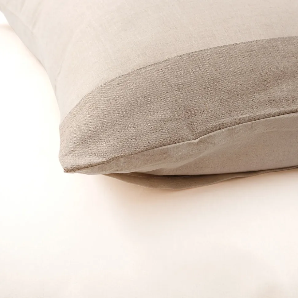 Completo Letto Matrimoniale in 90% Cotone e 10% Lino Made in Italy - Nestle
