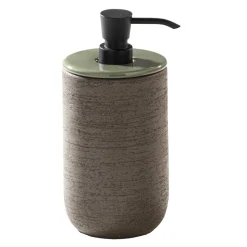 Composizione Arredo Bagno con Mobile in Teak Naturale e Lavabo  - Carolie