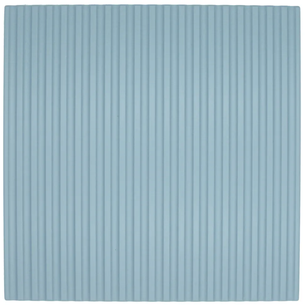 Composizione Bagno Azzurro Tiffany e Quercia con Specchio Made in Italy - Ermes