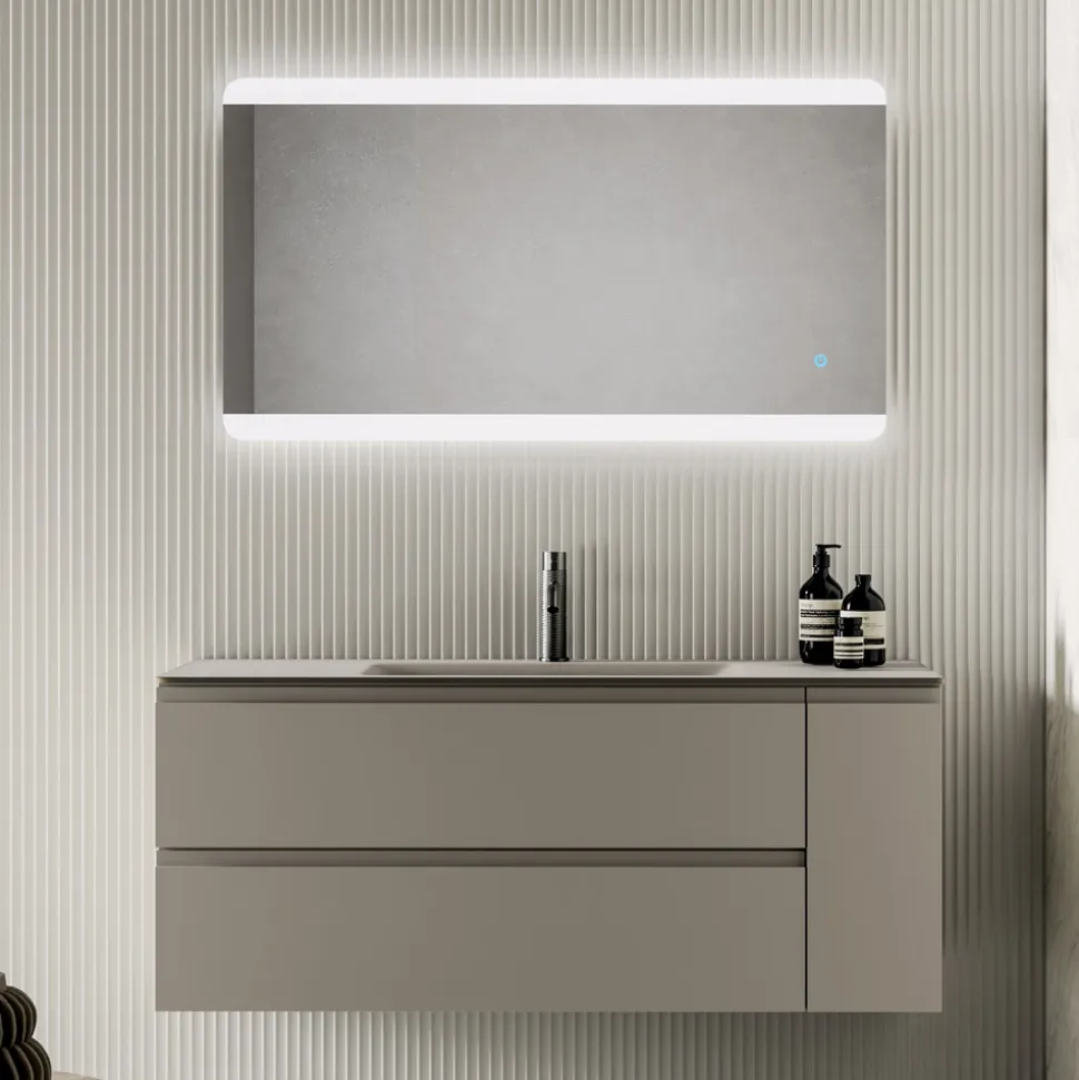 Composizione Bagno Comprensiva di Base con 2 Cassetti e 1 Anta - Titan