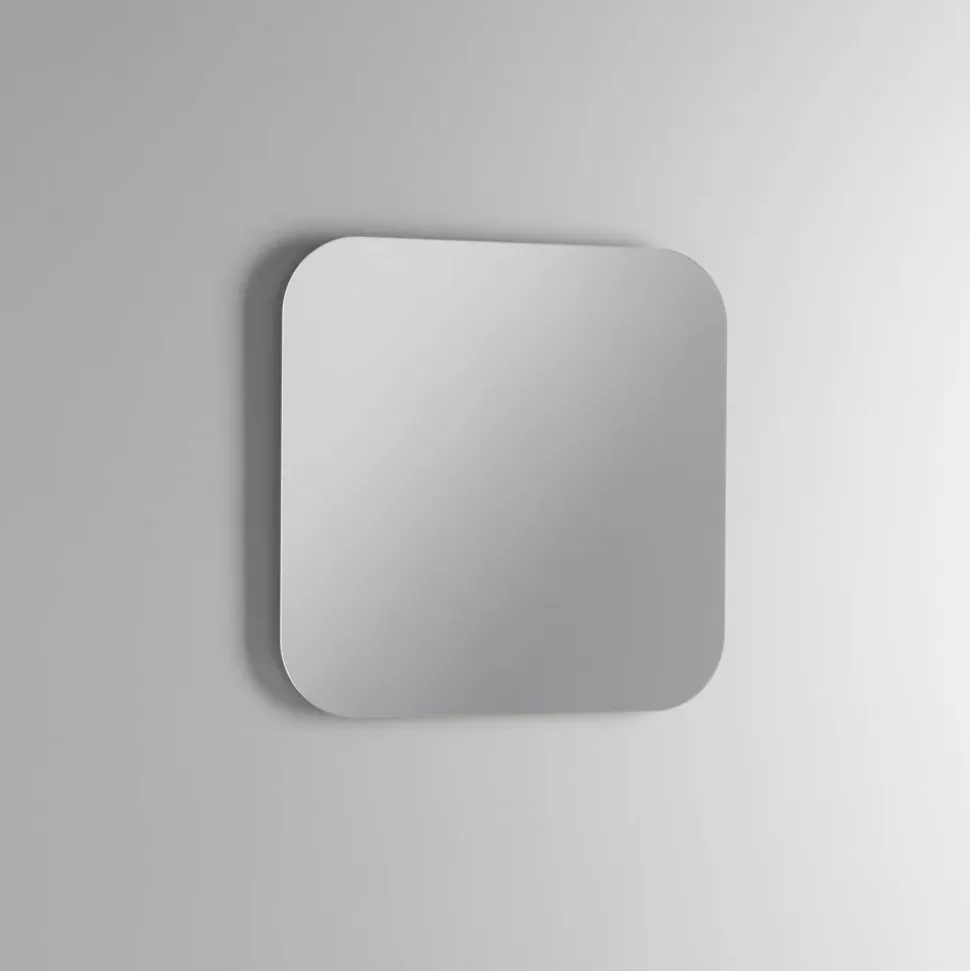 Composizione Bagno con 2 Cassetti in Quercia, Lavabo in Ceramica e Specchio - Titan