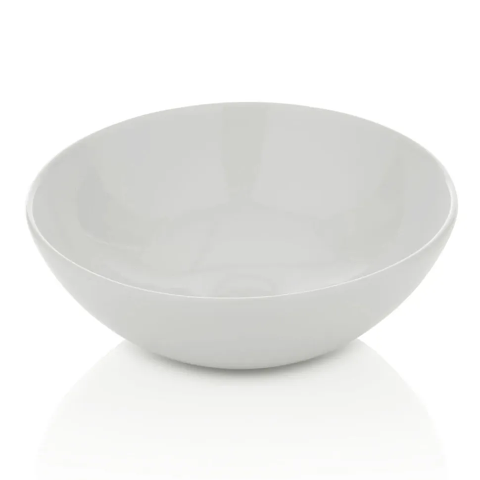 Composizione Bagno con 4 Cassetti, 2 Lavabi in Ceramica e Specchio - Titan