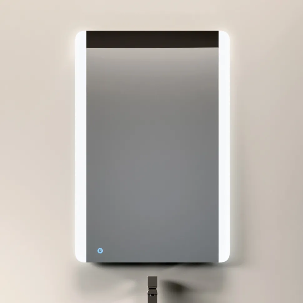 Composizione Bagno con 3 Cassetti Tortora Opachi, Specchio e Lavabo - Velaria