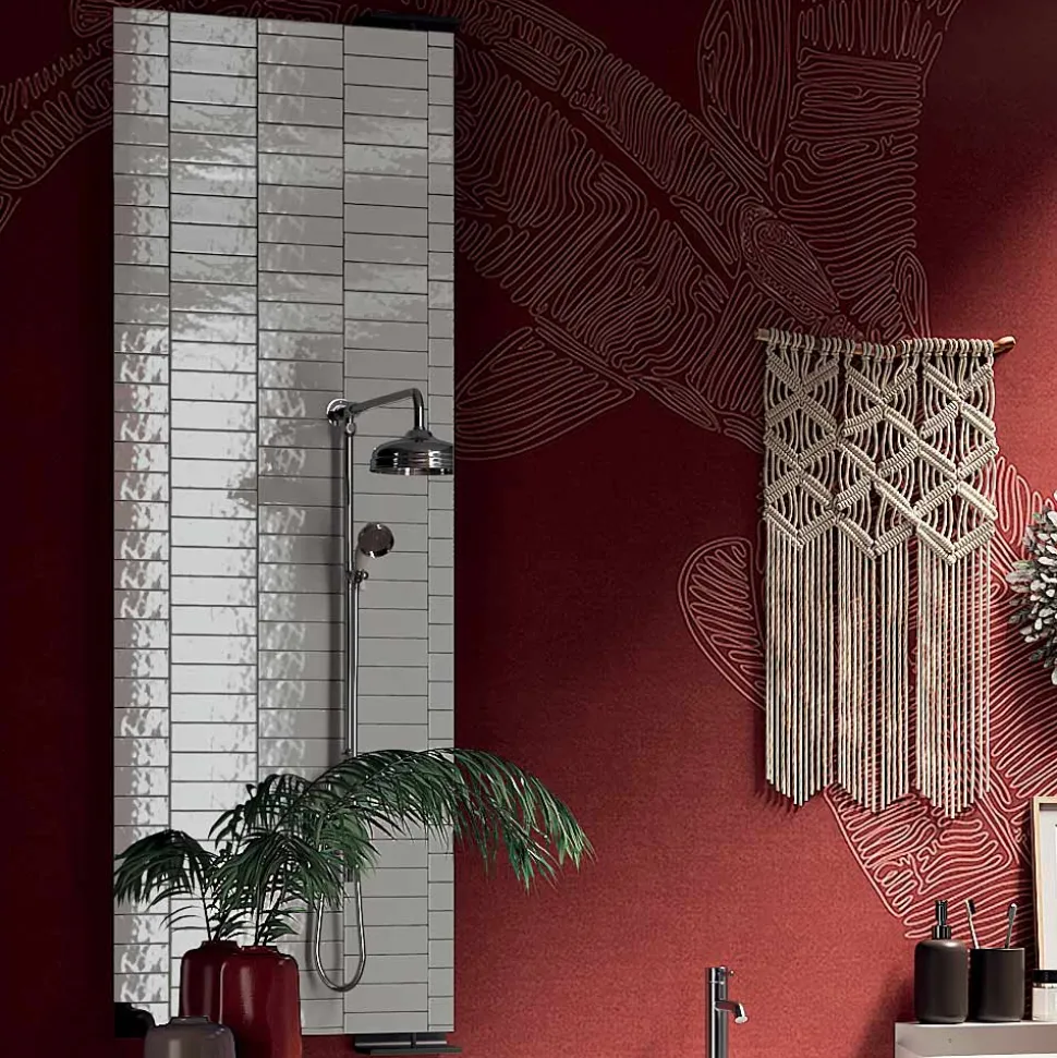 Composizione Bagno con Specchio Girevole 180°, Base e Lavabo Made in Italy - Kilos