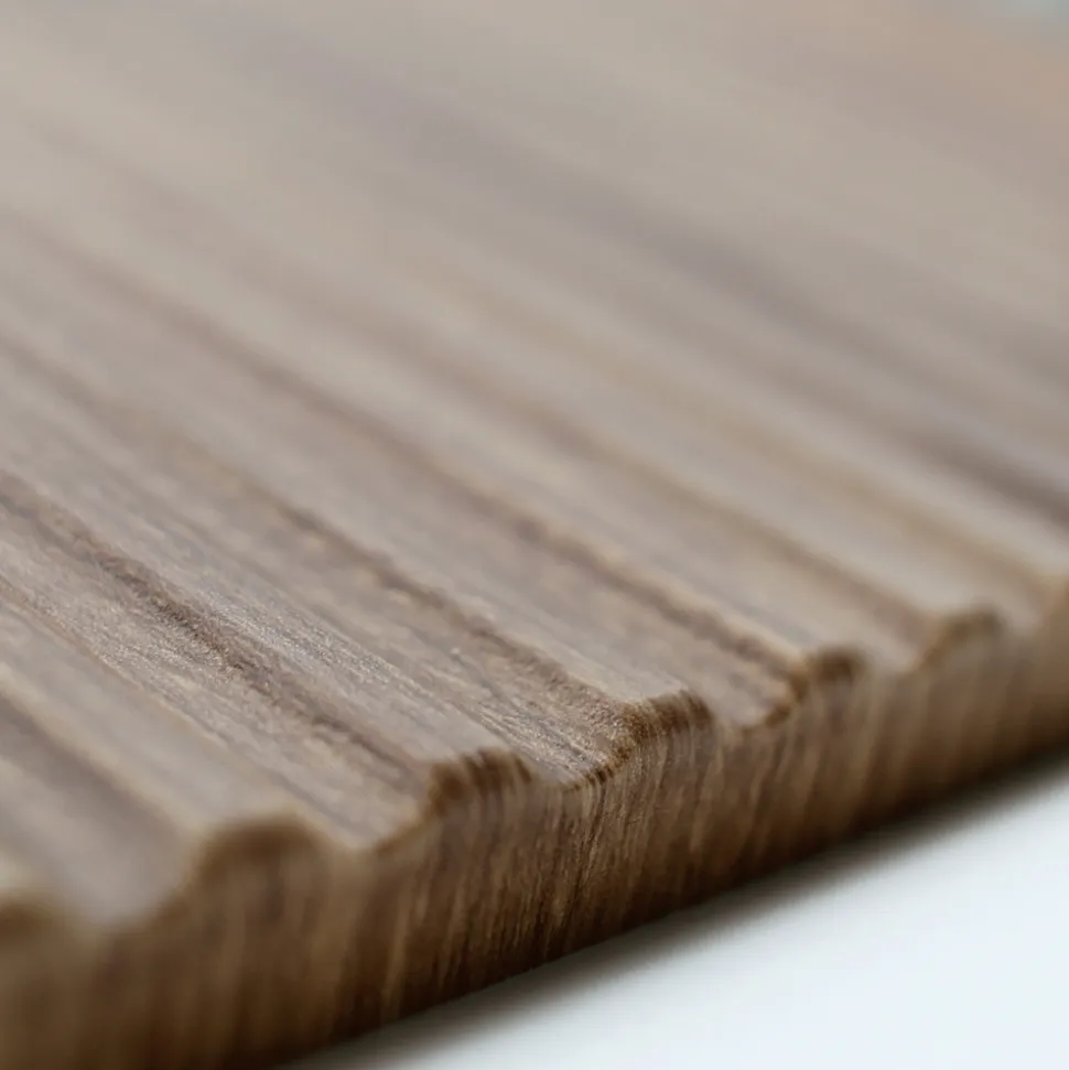 Composizione Bagno in Rovere Rio Cannettato Realizzato in Italia - Afrodite