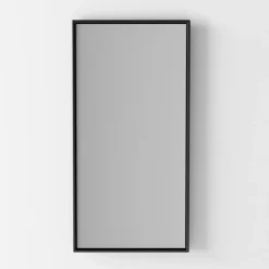Composizione Bagno Lavabo Ceramica e Base Acciaio Made in Italy - Quadro