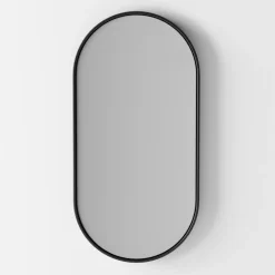 Composizione Bagno Lavabo in Ceramica e Specchio Made in Italy - Hoscar