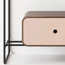 Composizione Bagno Lavabo in Ceramica e Specchio Made in Italy - Chantal