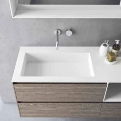 Composizione d’Arredo Bagno, Design Moderno e Sospeso Made in Italy - Callisi8