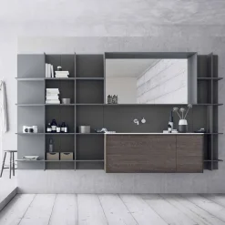 Composizione d’Arredo Bagno Sospesa e Moderna, Mobili di Design - Callisi12