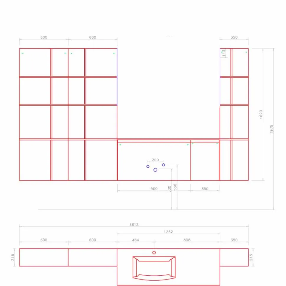 Composizione d’Arredo Bagno Sospesa e Moderna, Mobili di Design - Callisi12