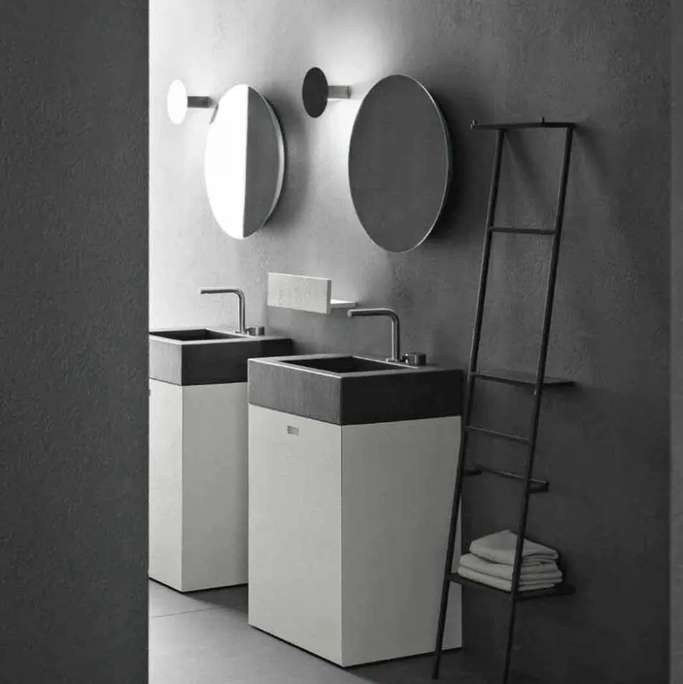 Composizione da Terra di Mobili Moderni per il Bagno di Design - Farart10