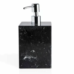 Composizione di Accessori da Bagno in Marmo Made in Italy, 4 Pezzi - Deano