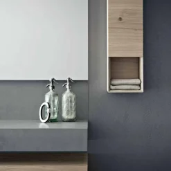 Composizione di Design per Bagno Mobili Moderni Sospesi Made in Italy - Farart2