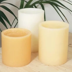 Composizione di Lanterne Profumate con Lumino Made in Italy 3 Pezzi - Terna