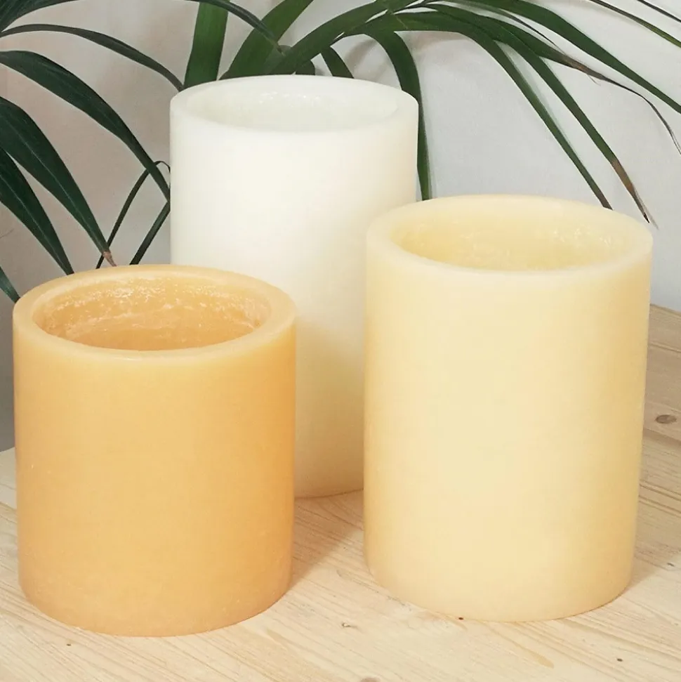 Composizione di Lanterne Profumate con Lumino Made in Italy 3 Pezzi - Terna