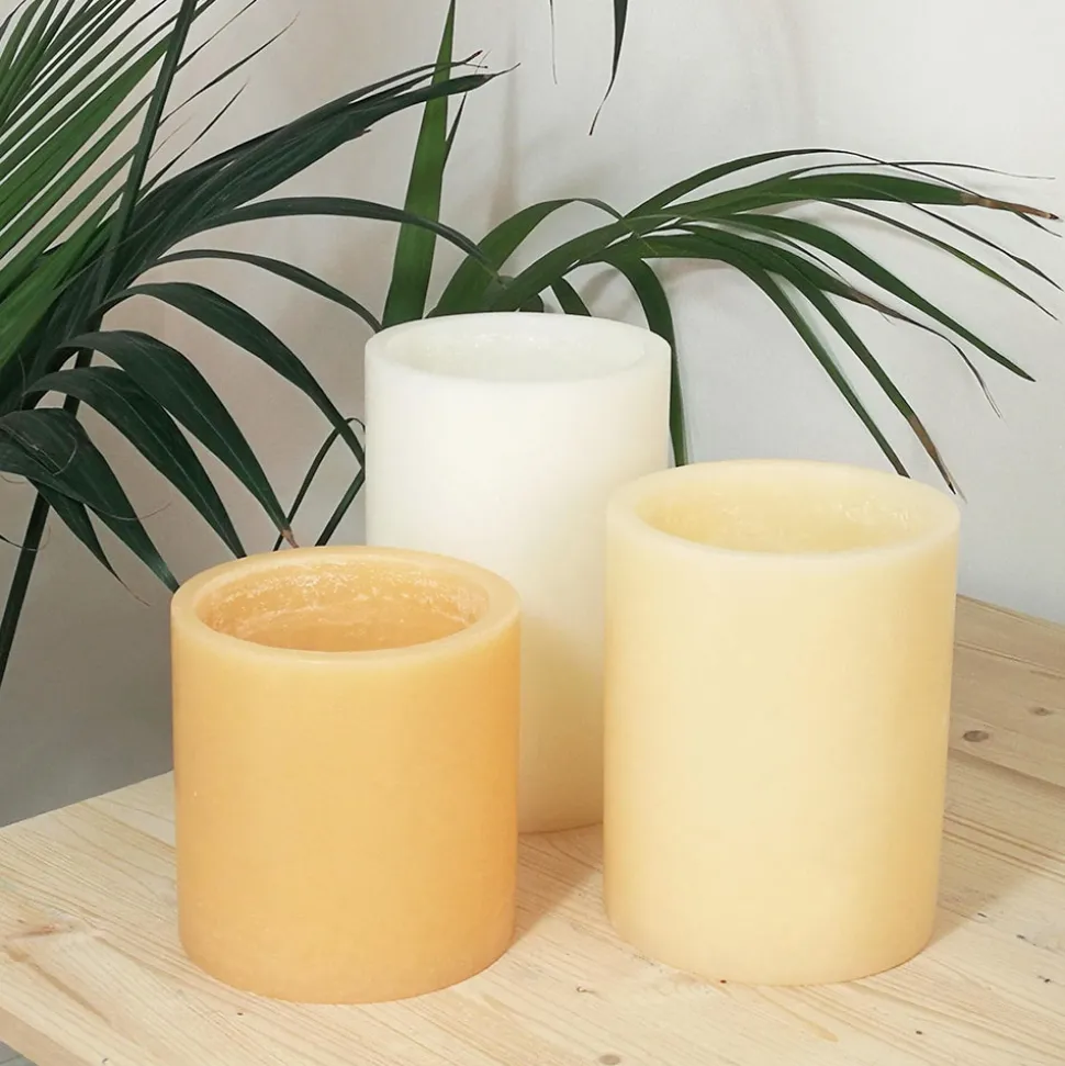 Composizione di Lanterne Profumate con Lumino Made in Italy 3 Pezzi - Terna
